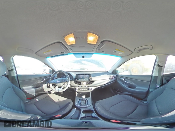 2018 Hyundai Elantra GT with VIN KMHH35LE9JU023264, listed as a Copart auction lot 73361834 with 67,320 mi miles and Salvage Title. Bid and sale history available at carsss.com. Image 12.