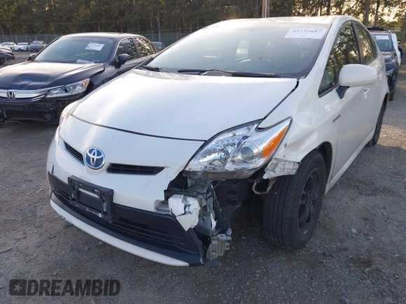2015 Toyota Prius Four with VIN JTDKN3DU9F0471369, listed as a IAAI auction lot 41725887 with 161,489 mi miles. Bid and sale history available at carsss.com. Image 6.