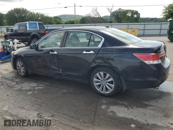 2011 Honda Accord EX-L with VIN 1HGCP3F82BA012737, listed as a Copart auction lot 63999815 with 175,229 mi miles and Salvage title. Bid and sale history available at DreamBid. Image 2.