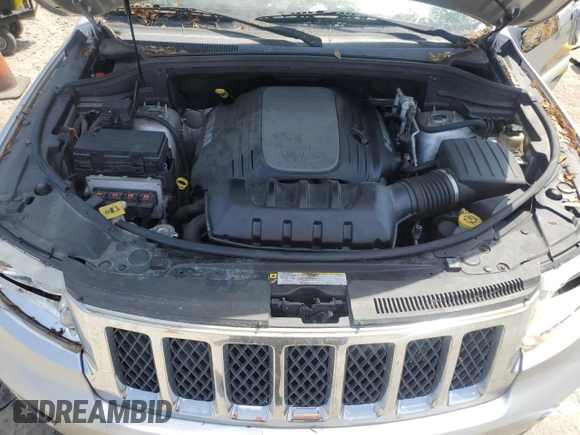 2011 Jeep Grand Cherokee Overland with VIN 1J4RS6GT5BC601453, listed as a Copart auction lot 54476495 with 189,425 mi miles and Clean Title. Bid and sale history available at DreamBid. Image 12.