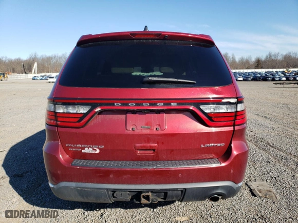 2014 Dodge Durango Limited with VIN 1C4RDJDG3EC378182, listed as a Copart auction lot 48320355 with 127,972 mi miles and Salvage Title. Bid and sale history available at carsss.com. Image 6.