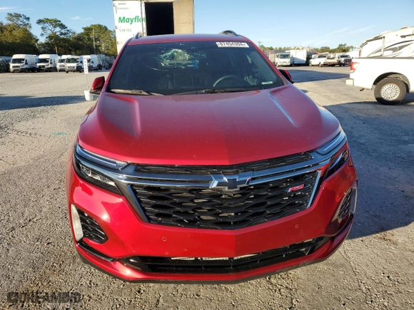 2023 Chevrolet Equinox RS with VIN 3GNAXMEGXPL226693, listed as a Copart auction lot 87454394 with 4,896 mi miles and Salvage Title. Bid and sale history available at carsss.com. Image 5.