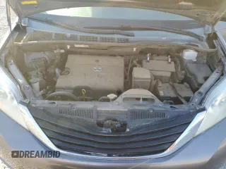 2013 Toyota Sienna LE AAS with VIN 5TDKK3DC6DS353824, listed as a Copart auction lot 46690845 with 190,502 mi miles and Salvage Title. Bid and sale history available at carsss.com. Image 12.