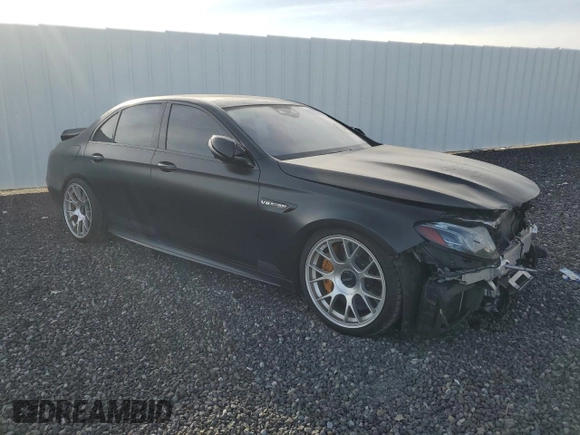 2018 Mercedes-Benz E-Class AMG E 63 S with VIN WDDZF8KB2JA217134, listed as a Copart auction lot 45289195 with 67,821 mi miles and Salvage Title. Bid and sale history available at carsss.com. Image 4.