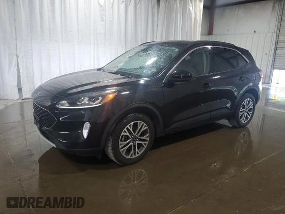 2021 Ford Escape SEL with VIN 1FMCU9H63MUA65031, listed as a Copart auction lot 59949325 with 108,533 mi miles and Clean title. Bid and sale history available at DreamBid. Image 1.