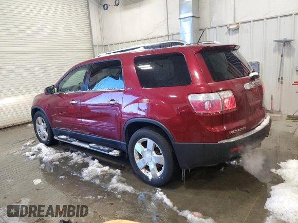 2007 GMC Acadia SLT with VIN 1GKER33727J172996, listed as a Copart auction lot 83800054 with 206,161 mi miles and Non Repairable. Bid and sale history available at DreamBid. Image 2.