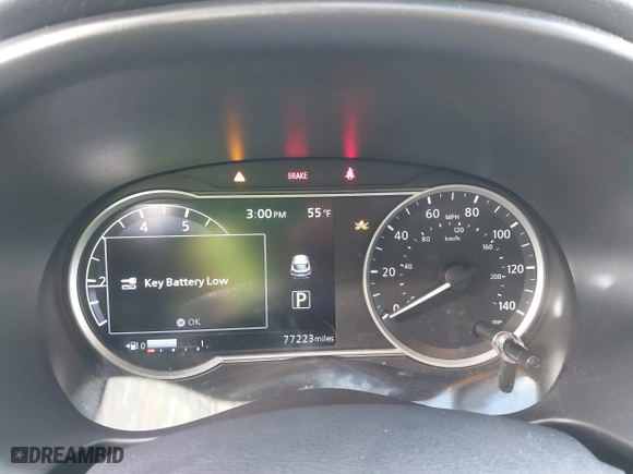 2018 Nissan Kicks SV with VIN 3N1CP5CU0JL495926, listed as a IAAI auction lot 41807108 with 77,223 mi miles. Bid and sale history available at carsss.com. Image 7.