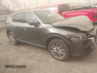 2024 Mazda CX-5 2.5 S Premium Package with VIN JM3KFBDL5R0422891, listed as a IAAI auction lot 41801320 with 1 mi miles. Bid and sale history available at carsss.com. Image 12.