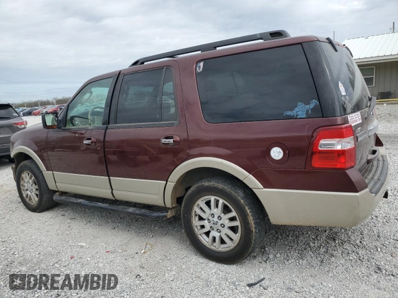 2010 Ford Expedition Eddie Bauer with VIN 1FMJU1J55AEB35726, listed as a Copart auction lot 50519555 with 196,259 mi miles and Clean title. Bid and sale history available at DreamBid. Image 2.