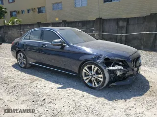2015 Mercedes-Benz C-Class C 300 with VIN 55SWF4JB2FU078000, listed as a Copart auction lot 53239915 with 105,783 mi miles and Salvage Title. Bid and sale history available at carsss.com. Image 4.