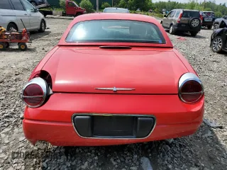 2002 Ford Thunderbird Hardtop Premium z VIN 1FAHP60A22Y123884, wystawiony jako Copart lot #59876794 z przebiegiem Nie podano mil oraz Szkoda całkowita • Salvage title. Historia ofert i sprzedaży dostępna na DreamBid. Obrazek 6.