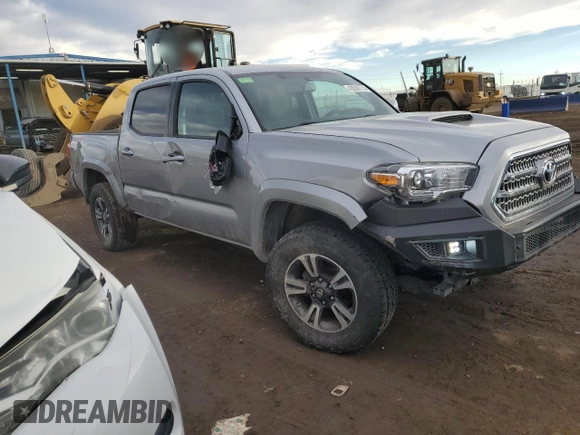 2017 Toyota Tacoma SR5 with VIN 3TMCZ5AN2HM063152, listed as a Copart auction lot 43630775 with 77,103 mi miles and Salvage Title. Bid and sale history available at DreamBid. Image 4.