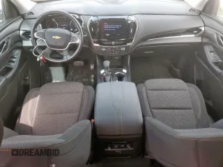 2021 Chevrolet Traverse LT Cloth with VIN 1GNERGKW9MJ166577, listed as a Copart auction lot 56857305 with 109,294 mi miles and Salvage title. Bid and sale history available at DreamBid. Image 8.