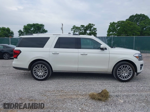 2023 Ford Expedition Max Limited with VIN 1FMJK2A82PEA33668, listed as a IAAI auction lot 42345147 with 53,838 mi miles and . Bid and sale history available at DreamBid. Image 13.