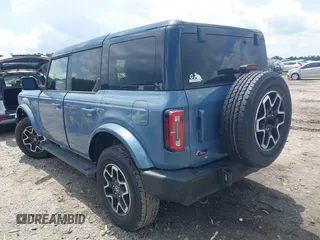 2024 Ford Bronco Outer Banks with VIN 1FMDE8BH5RLA98387, listed as a IAAI auction lot 42496928 with 6,433 mi miles and . Bid and sale history available at DreamBid. Image 3.