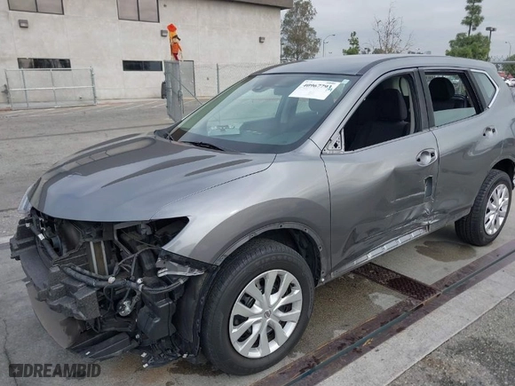2020 Nissan Rogue SV with VIN KNMAT2MT7LP538170, listed as a IAAI auction lot 40967793 with 56,043 mi miles. Bid and sale history available at carsss.com. Image 6.