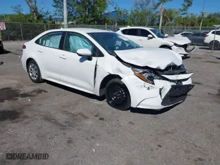 2022 Toyota Corolla LE with VIN 5YFEPMAE5NP370179, listed as a IAAI auction lot 41838269 with 36,873 mi miles. Bid and sale history available at carsss.com. Image 1.
