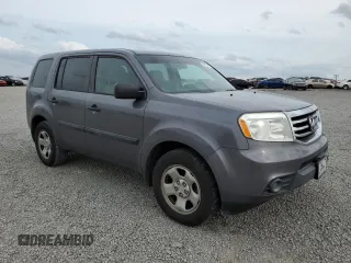 2015 Honda Pilot LX with VIN 5FNYF3H21FB034824, listed as a Copart auction lot 51657025 with 212,803 mi miles and Salvage Title. Bid and sale history available at carsss.com. Image 4.
