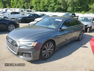 2019 Audi A6 Premium Plus with VIN WAUL2AF21KN110192, listed as a Copart auction lot 61469585 with 115,624 mi miles and Salvage title. Bid and sale history available at DreamBid. Image 1.