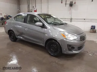 2017 Mitsubishi Mirage G4 ES with VIN ML32F3FJ2HH001806, listed as a IAAI auction lot 41742107 with 122,951 mi miles. Bid and sale history available at carsss.com. Image 1.