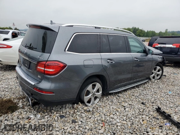 2017 Mercedes-Benz GLS 450 with VIN 4JGDF6EE4HA979630, listed as a Copart auction lot 67554454 with 100,653 mi miles and Clean Title. Bid and sale history available at DreamBid. Image 3.