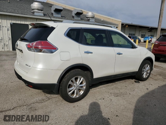 2015 Nissan Rogue SL with VIN 5N1AT2MV9FC883421, listed as a Copart auction lot 52615365 with 64,967 mi miles and Salvage Title. Bid and sale history available at DreamBid. Image 3.