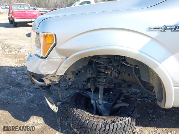 2013 Ford F-150 XL with VIN 1FTFW1CFXDFA85317, listed as a IAAI auction lot 41783100 with 148,127 mi miles. Bid and sale history available at carsss.com. Image 6.
