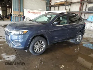 2022 Jeep Cherokee Latitude Lux with VIN 1C4PJMMX7ND518066, listed as a Copart auction lot 60487295 with 48,346 mi miles and Salvage title. Bid and sale history available at DreamBid. Image 1.