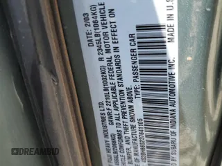 2003 Subaru Legacy Outback с VIN 4S3BH665237641105, выставлен на аукционе Copart как лот 68734634 с пробегом 242 193 миль миль и Списание • Salvage title. История ставок и продаж доступна на DreamBid. Изображение 12.