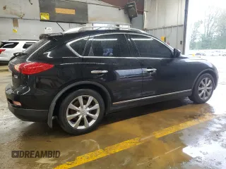 2010 Infiniti EX Journey with VIN JN1AJ0HPXAM700348, listed as a Copart auction lot 72987464 with 131,690 mi miles and Salvage Title. Bid and sale history available at DreamBid. Image 3.