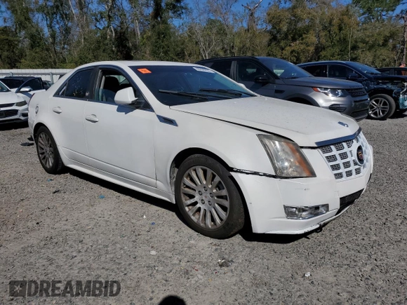 2012 Cadillac CTS with VIN 1G6DM5E3XC0109899, listed as a Copart auction lot 46000255 with 96,057 mi miles and Clean Title. Bid and sale history available at DreamBid. Image 4.