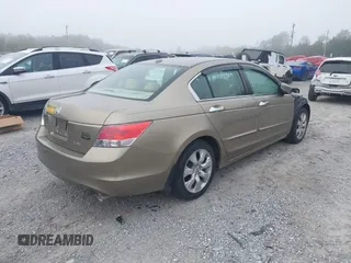 2010 Honda Accord EX-L with VIN 1HGCP3F80AA008264, listed as a IAAI auction lot 41930243 with 68,705 mi miles and . Bid and sale history available at DreamBid. Image 4.