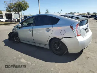 2013 Toyota Prius One with VIN JTDKN3DU3D5559012, listed as a Copart auction lot 48163655 with 0 mi miles and Salvage Title. Bid and sale history available at carsss.com. Image 2.