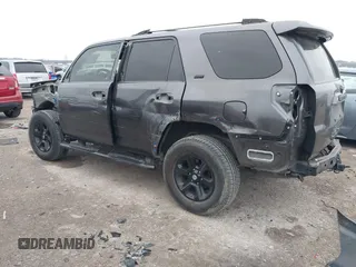 2020 Toyota 4Runner SR5 with VIN JTEBU5JR2L5779671, listed as a IAAI auction lot 41572359 with 87,458 mi miles and . Bid and sale history available at DreamBid. Image 3.