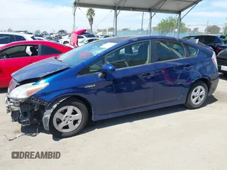 2011 Toyota Prius I with VIN JTDKN3DU5B5343613, listed as a IAAI auction lot 42008657 with 137,578 mi miles. Bid and sale history available at carsss.com. Image 15.