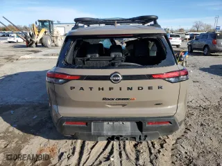 2024 Nissan Pathfinder Rock Creek with VIN 5N1DR3BD8RC230028, listed as a Copart auction lot 84115334 with 21,211 mi miles and Salvage Title. Bid and sale history available at carsss.com. Image 6.