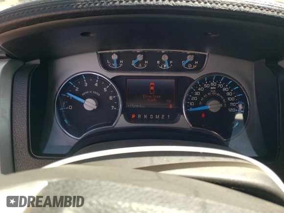 2014 Ford F-150 XL with VIN 1FTFW1ET6EFA48088, listed as a Copart auction lot 49339825 with 177,016 mi miles and Salvage Title. Bid and sale history available at carsss.com. Image 9.