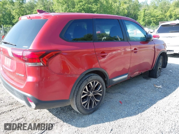 2018 Mitsubishi Outlander ES with VIN JA4AZ3A35JZ056835, listed as a IAAI auction lot 42391229 with 150,849 mi miles and . Bid and sale history available at DreamBid. Image 4.