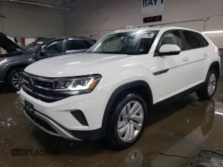 2023 Volkswagen Atlas SE z VIN 1V2KE2CA1PC216196, wystawiony jako Copart lot #41991765 z przebiegiem 20 861 mil mil oraz Szkoda całkowita • Salvage title. Historia ofert i sprzedaży dostępna na DreamBid. Obrazek 1.