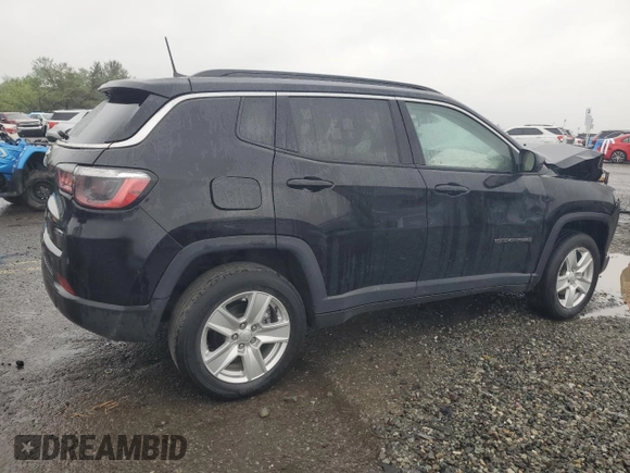 2022 Jeep Compass Latitude с VIN 3C4NJDBB5NT106205, выставлен на аукционе Copart как лот 58038015 с пробегом Не указан миль и Списание • Salvage title. История ставок и продаж доступна на DreamBid. Изображение 3.