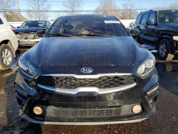 2020 Kia Forte LXS with VIN 3KPF24ADXLE241721, listed as a Copart auction lot 45518735 with 57,279 mi miles and Clean Title. Bid and sale history available at carsss.com. Image 5.