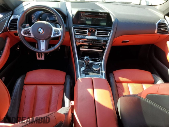2020 BMW 8 Series M850i с VIN WBAGV8C09LCD92702, выставлен на аукционе Copart как лот 74740344 с пробегом 12 498 миль миль и Чистый • Clean title. История ставок и продаж доступна на DreamBid. Изображение 8.