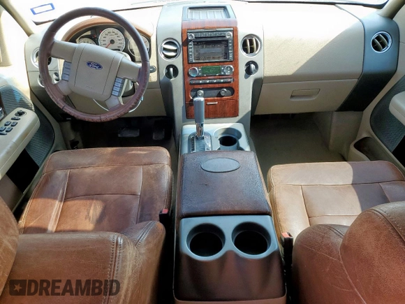 2008 Ford F-150 XLT with VIN 1FTPW14V28KD81567, listed as a Copart auction lot 60050705 with 333,364 mi miles and Clean title. Bid and sale history available at DreamBid. Image 8.
