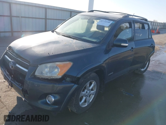2010 Toyota RAV4 Ltd with VIN JTMDF4DV1A5030948, listed as a IAAI auction lot 41773340 with 165,859 mi miles. Bid and sale history available at carsss.com. Image 2.