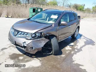 2009 Nissan Murano S with VIN JN8AZ18W19W125600, listed as a IAAI auction lot 42055358 with 66,165 mi miles and . Bid and sale history available at carsss.com. Image 17.