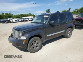 2011 Jeep Liberty Sport Jet with VIN 1J4PN2GK2BW549888, listed as a Copart auction lot 58432374 with 74,875 mi miles and Salvage Title. Bid and sale history available at carsss.com. Image 1.