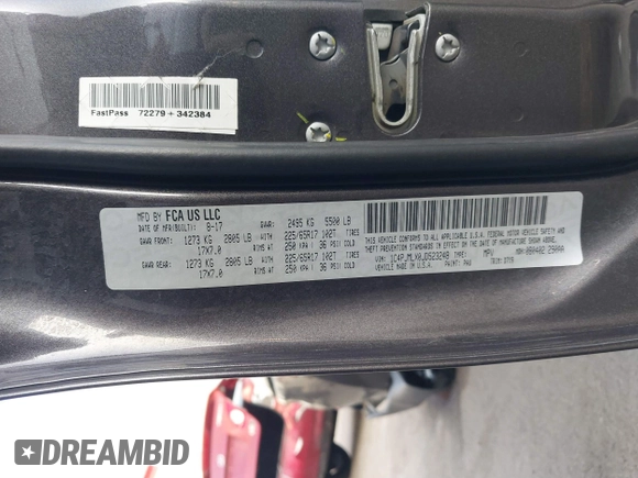 2018 Jeep Cherokee Latitude Plus with VIN 1C4PJMLX0JD523248, listed as a IAAI auction lot 41120852 with 108,302 mi miles and . Bid and sale history available at DreamBid. Image 9.