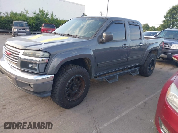 2012 GMC Canyon SLE1 with VIN 1GTH6MFE4C8128579, listed as a IAAI auction lot 42750181 with 250,960 mi miles and . Bid and sale history available at DreamBid. Image 17.
