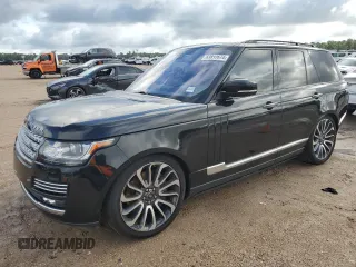 2016 Land Rover Range Rover Autobiography with VIN SALGV2EF7GA300589, listed as a Copart auction lot 63812674 with 78,075 mi miles and Salvage Title. Bid and sale history available at DreamBid. Image 1.