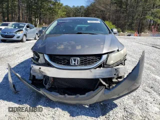 2013 Honda Civic LX with VIN 19XFB2F56DE052569, listed as a Copart auction lot 48957345 with 194,649 mi miles and Salvage Title. Bid and sale history available at DreamBid. Image 5.